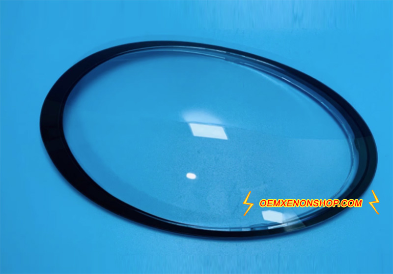 Clear Polycarbonate Headlight Lens Covers (Pair) For Porsche 997 911 Carrera 2006-2012 - Direct Replacement
