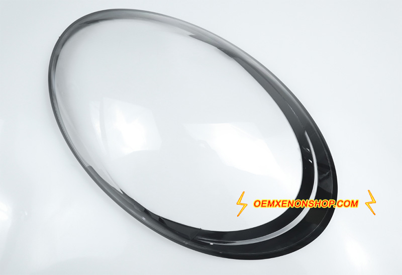 2019-2023 Porsche 992 911 Carrera Targa 4S Turbo GT3 Headlight Lens Cover Foggy Yellow Plastic Lenses Glasses Replacement