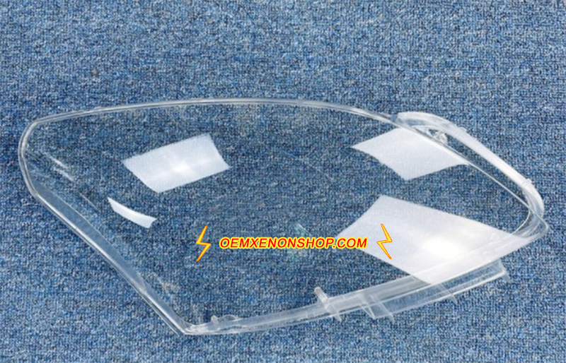 2007-2011 Renault Koleos Samsung QM5 Headlight Lens Cover Foggy Yellow Plastic Lenses Glasses Replacement