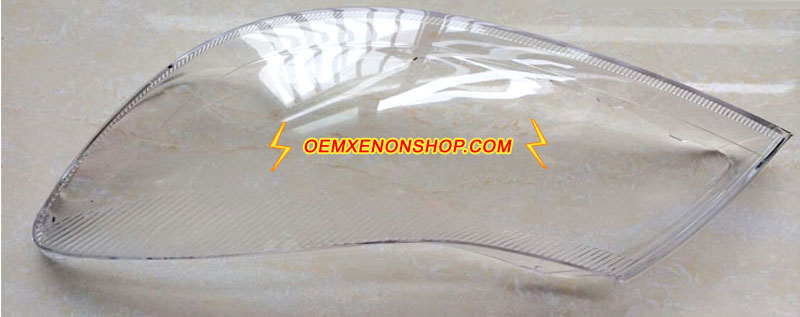 Skoda Octavia Mk2 Replacement Headlight Lens Shell Cover Plastic Lenses Glasses