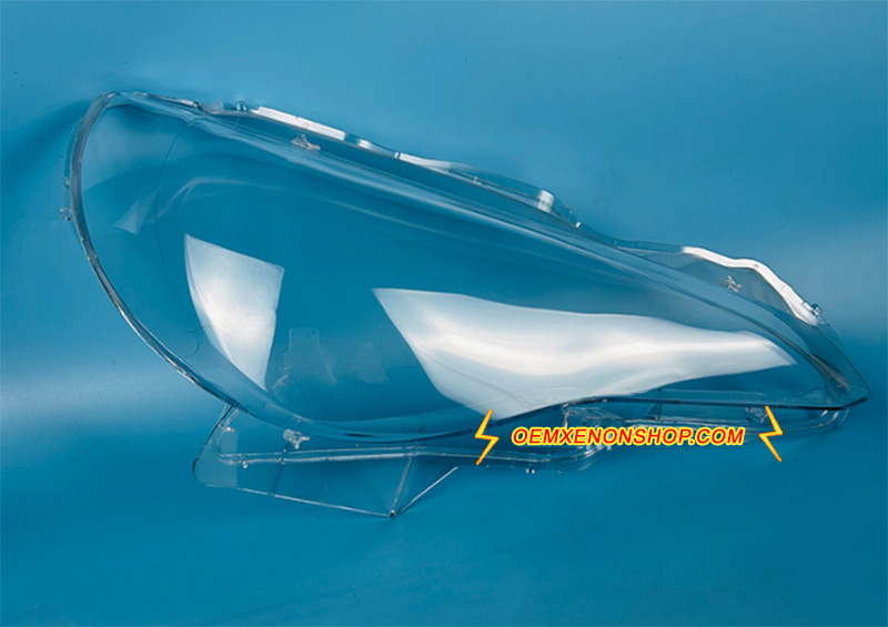 2012-2020 Subaru BRZ Scion FR-S Headlight Lens Cover Foggy Yellow Plastic Lenses Glasses Replacement