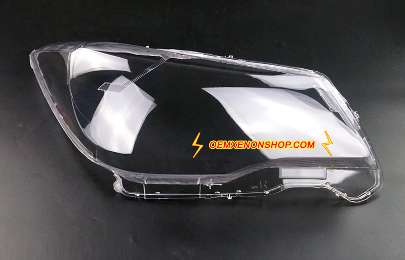 Subaru Forester Gen4 Headlight Lens Cover Foggy Yellow Plastic Lenses Glasses Replacement