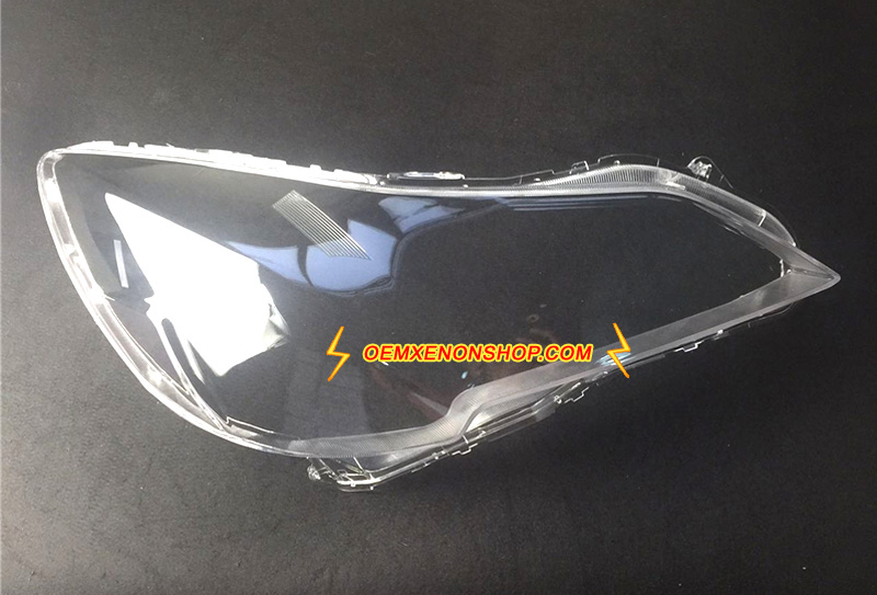 Subaru Forester Gen4 Headlight Lens Cover Foggy Yellow Plastic Lenses Glasses Replacement