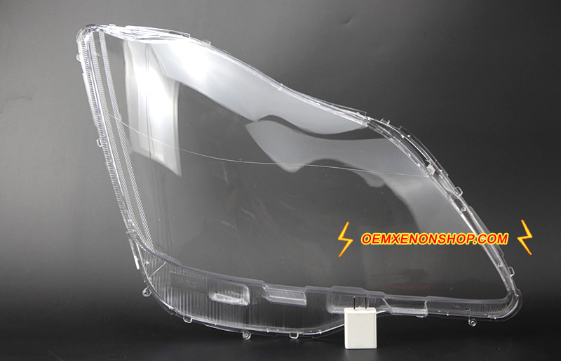 2003-2008 Toyota Crown S180 Headlight Lens Cover Foggy Yellow Plastic Lenses Glasses Replacement