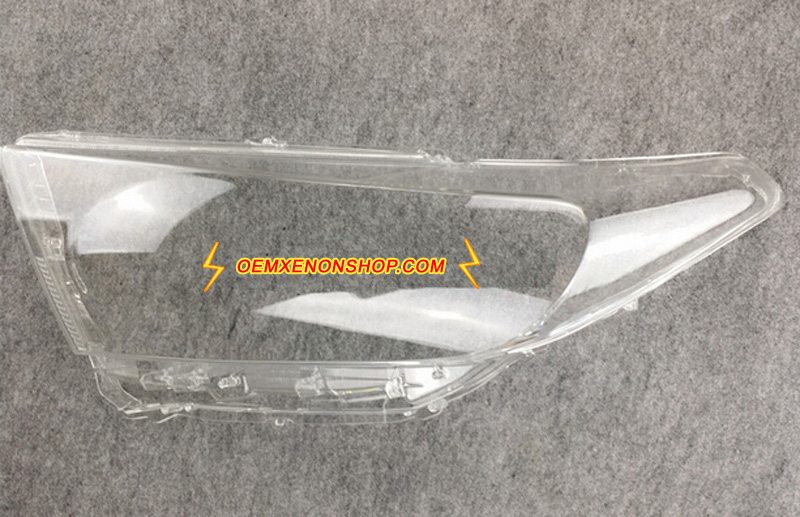 2012-2014 Toyota Highlander XU40 Replacement Headlight Lens Cover Plastic Lenses Glasses