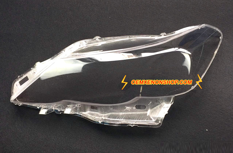 Toyota Mark X X130 Headlight Lens Cover Foggy Yellow Plastic Lenses Glasses Replacement