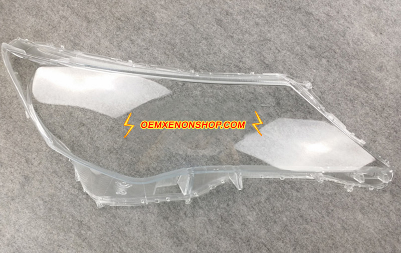 2013-2014 Toyota RAV4 Replacement Headlight Lens Cover Plastic Lenses Glasses