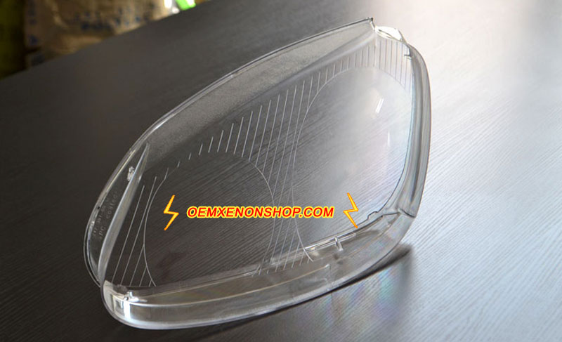 Volkswagen VW Golf 5 Mk5 R32 Replacement Headlight Lens Cover Plastic Lenses Glasses