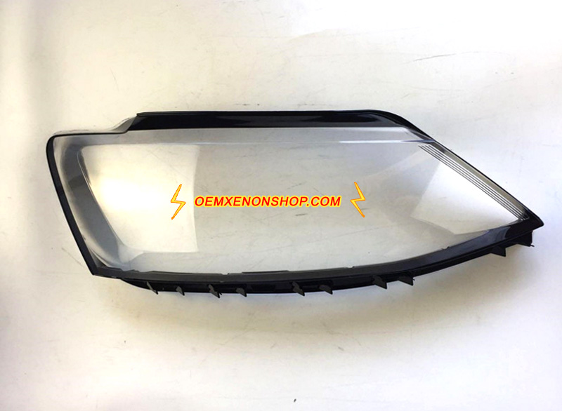 VW Jetta Mk6 Replacement Headlight Lens Cover Plastic Lenses Glasses