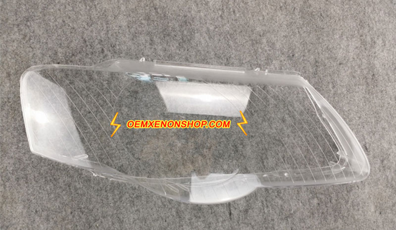 Volkswagen VW Passat B6 B7 R36 Replacement Headlight Lens Shell Cover Plastic Lenses Glasses