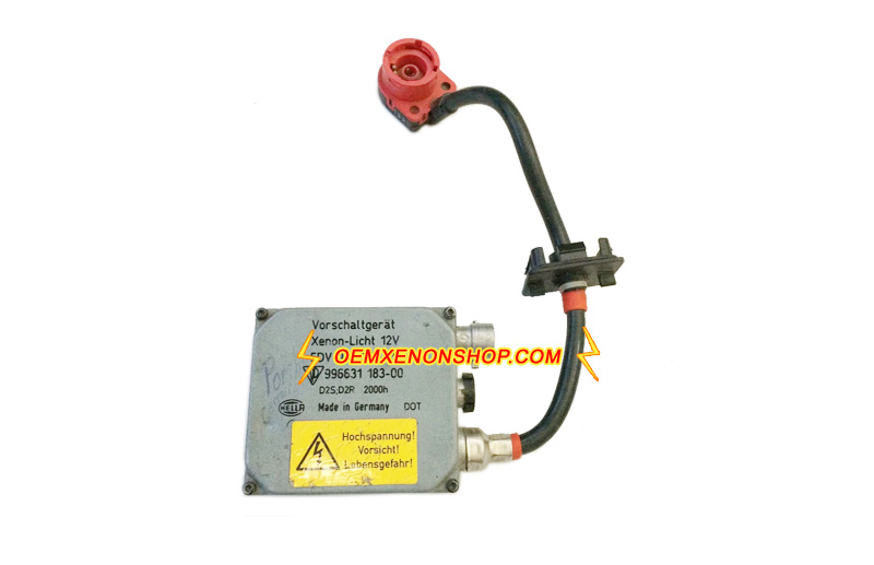 2002-2005 Porsche 911 996 Original HID Xenon HeadLight lOW bEAM Control Unit 996631183-00 5DV007760-39