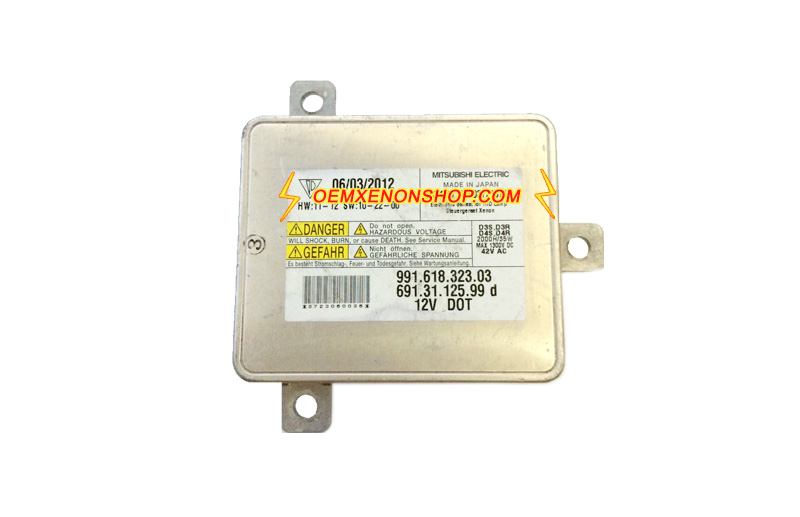 2013-2016 Porsche Boxster 981 OEM HID Bi-Xenon HeadLight Control Unit Ballast W003T21871 , 991.618.323.03 , 691.31.125.99D , 99161832303