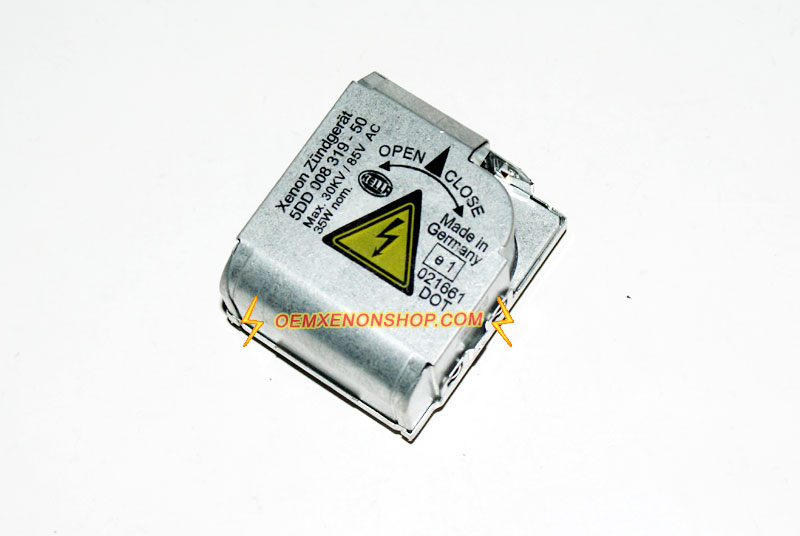 2003-2005 Renault Scenic II Mk2 Headlight Xenon HID Ballast Control Unit To D2S Bulb Igniter Holder Socket Zundgerat Starter Adapter 4E0941471, 6907489, 63126907489, 1665752 , 5DD 008 319-501.23 , 5DD00831910 , 0028202526