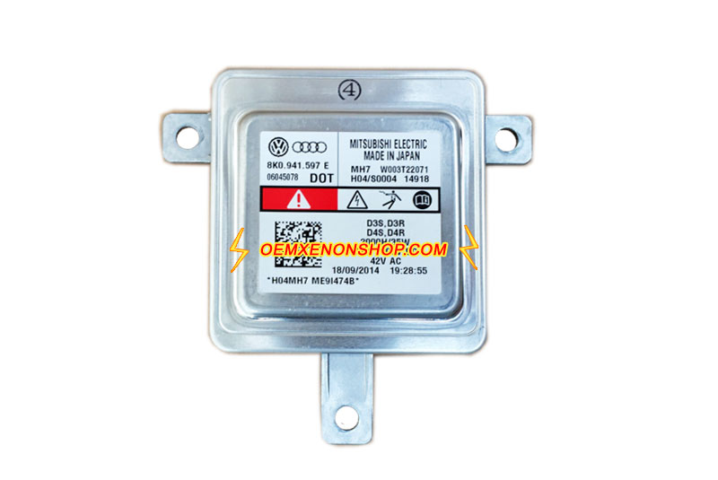 2015-2017 VW Golf Mk7 OEM HID Bi-Xenon HeadLight Control Unit Ballast Module 8K0941597C , 8K0941597E , W003T22071 , 8K0941597B , W003T20171